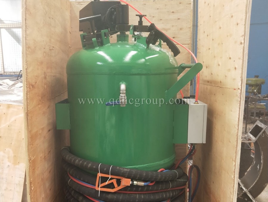 Dust-free sandblasting tank HC800 type